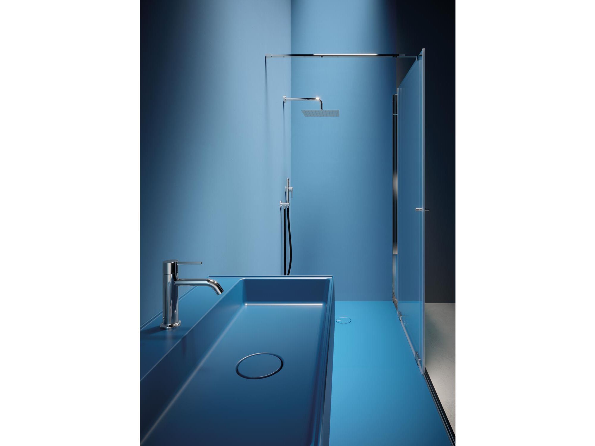 Нишевая душевая кабина с раздвижной дверью Domus Falerii Domuspa ARCH-00105909 - Вид №1