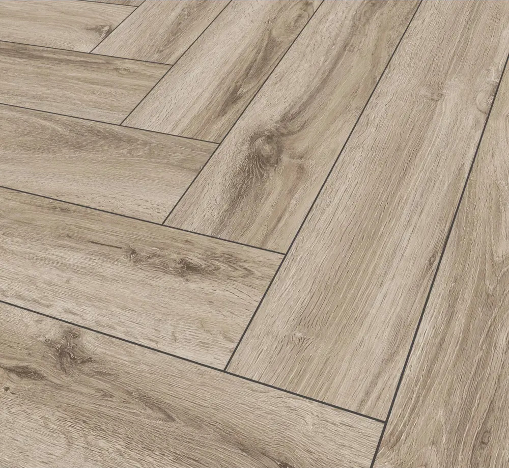 91001604 SPC плитка TheFloor Herringbone Vail Oak 33 класс толщина 6 мм 1.752 м², цена за упаковку STLM-0433435