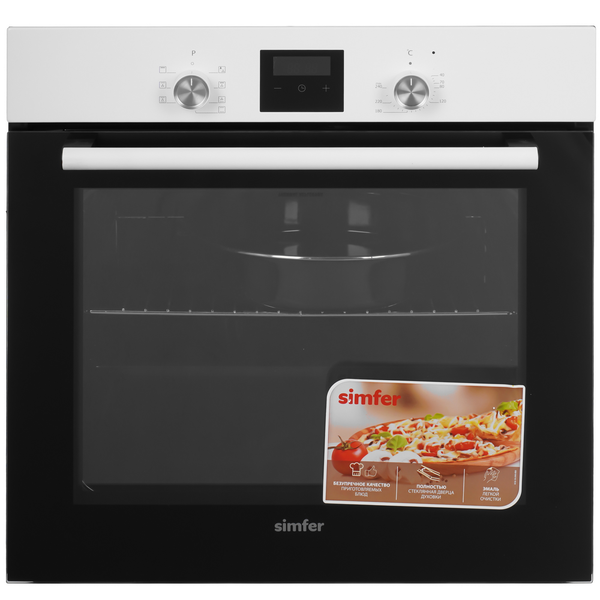 9280276 Духовой шкаф электрический Simfer B6EW56070 + Варочная поверхность газовая Simfer H60K40C000 STDN-0064072 - Вид №1