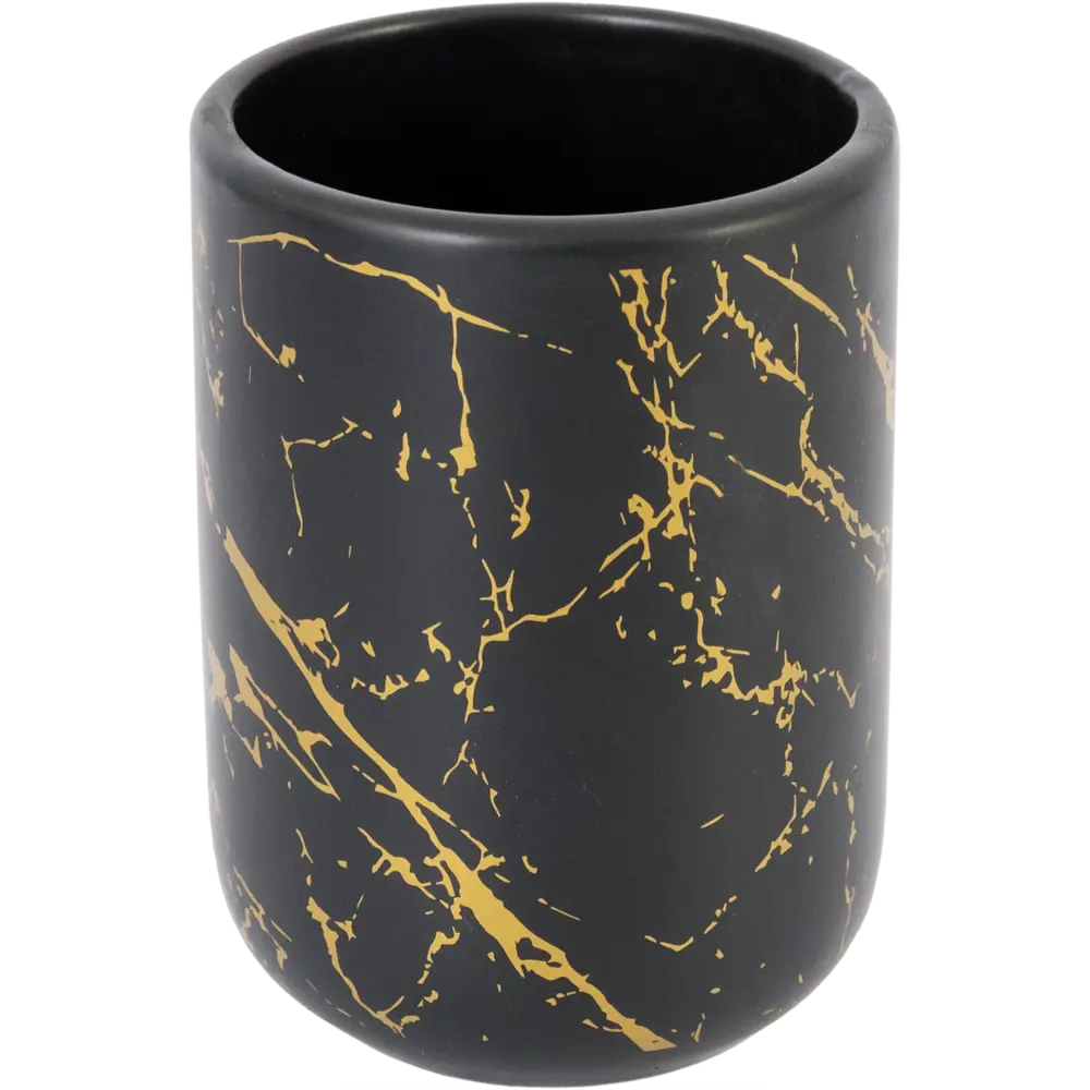 Стакан для зубных щеток VIDAGE Marmo Nero — элегантный аксессуар для ванной 89720499 STLM-0079884