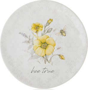 10672175 Certified International Тарелка закусочная Certified Int. Пчелки. Bee true 21см, керамика Керамика