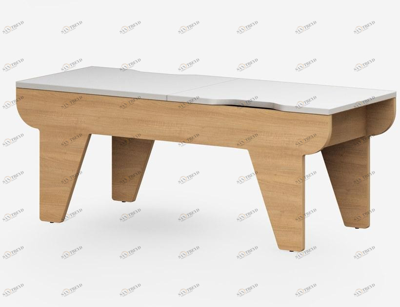 Mikomax Smart Office Лакированный журнальный столик с вещевым ящиком Chillout sun-id-1351319