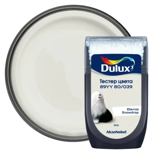 Тестер краски для стен Dulux 89YY 80/039 Eternal Snowdrop 30 мл 84870518 STLM-2031340