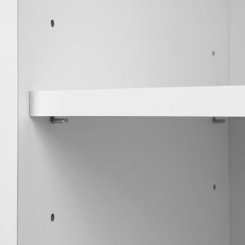 Каркас навесной угловой 60x70x60 см, ЛДСП, цвет белый DELINIA STLM-2066549 - Вид №2