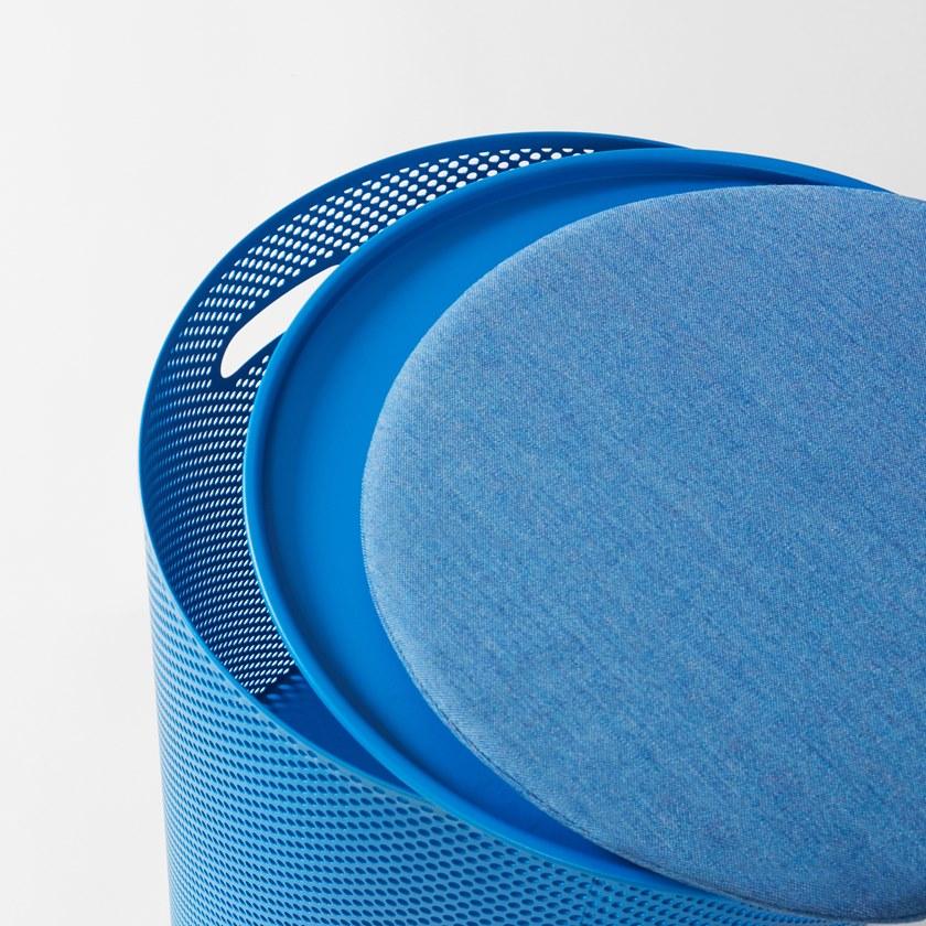 HIRO Табурет / журнальный столик из стального микроперфорированного листа sun-id-1408593 - Вид №8