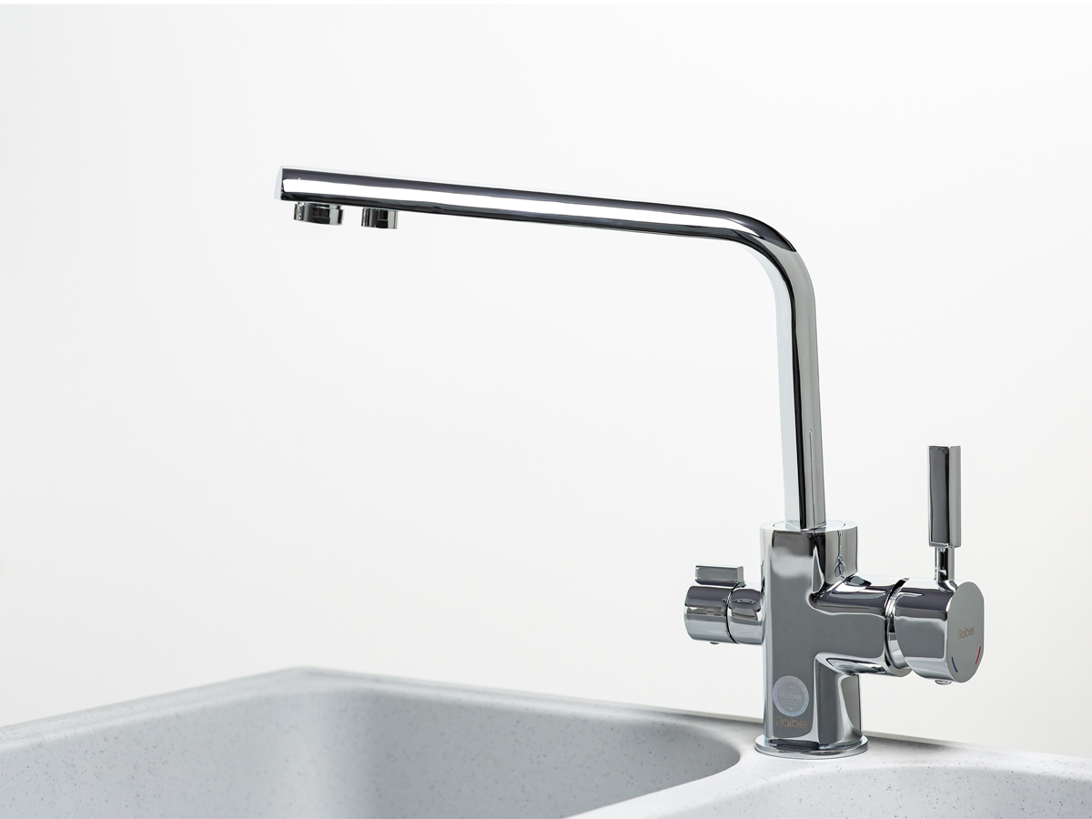 RF6901 Смеситель для кухни однорычажный с фильтром Raiber  - Вид №3