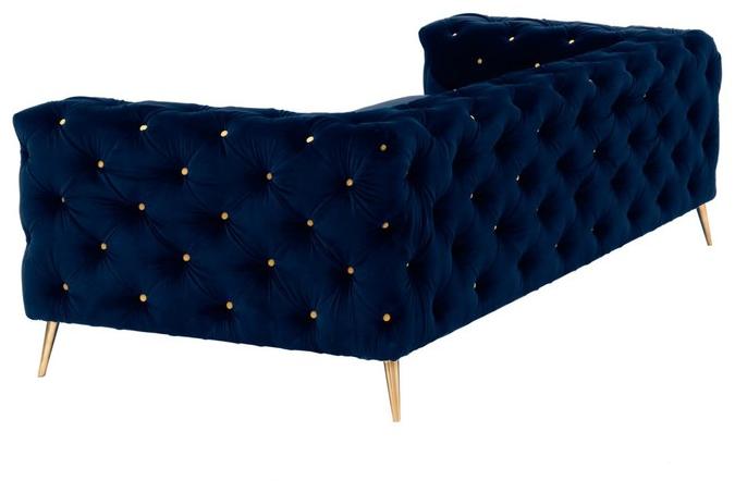 Moanne Стеганый диван с обивкой из бархата sun-id-1408831 - Вид №2