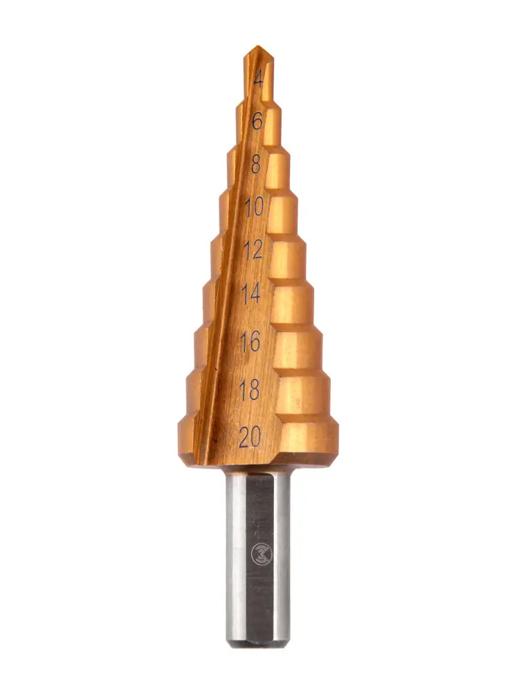 90417284 Сверло ступенчатое по металлу HSS Monogram Basic 100-944, 4-20 мм STLM-0222291