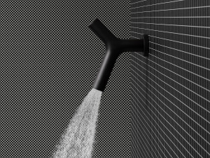 Латунная настенная душевая головка