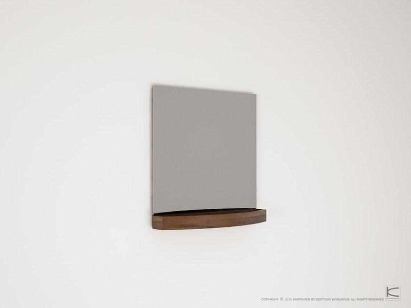 KARPENTER Настенное деревянное зеркало для ванной Miles sun-id-1473600 - Вид №1