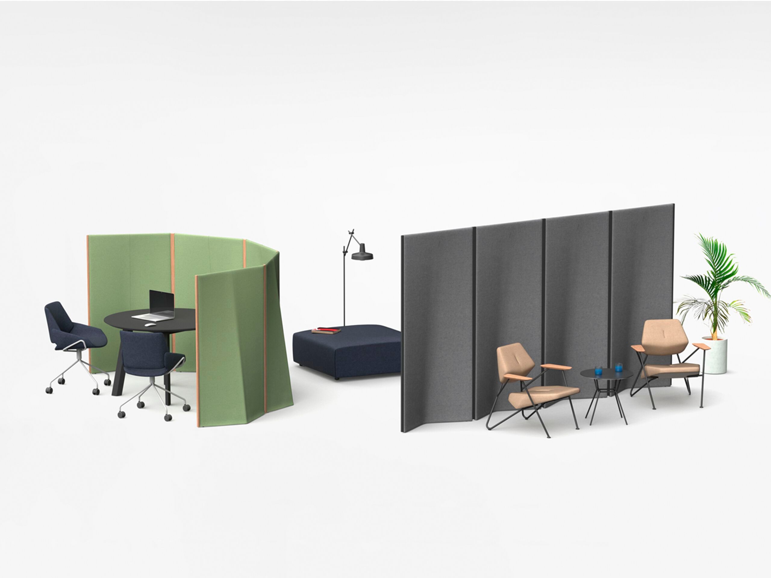 Отдельно стоящая офисная перегородка prostoria Separe ARCH-00062852 - Вид №6
