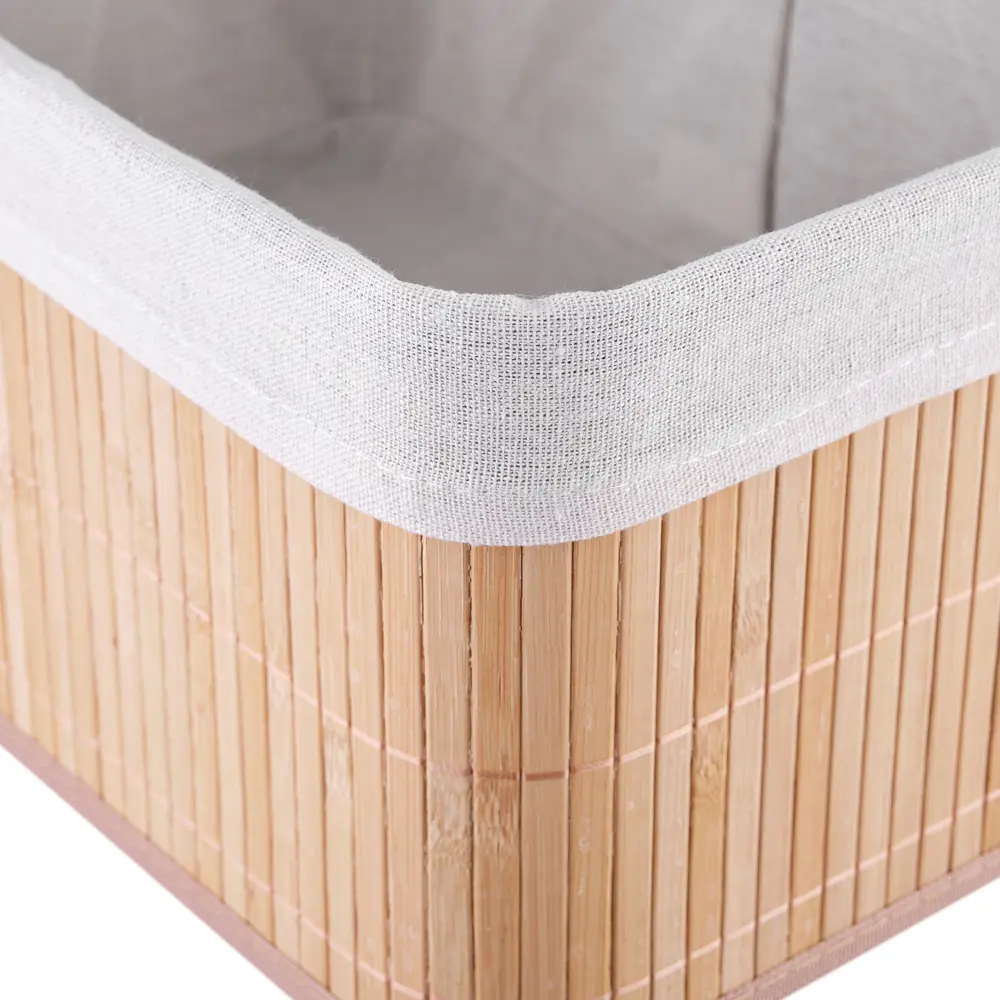 Набор корзин для хранения Verran 891-01 бамбук цвет бежевый 4 шт Морошка STLM-2112305 - Вид №5