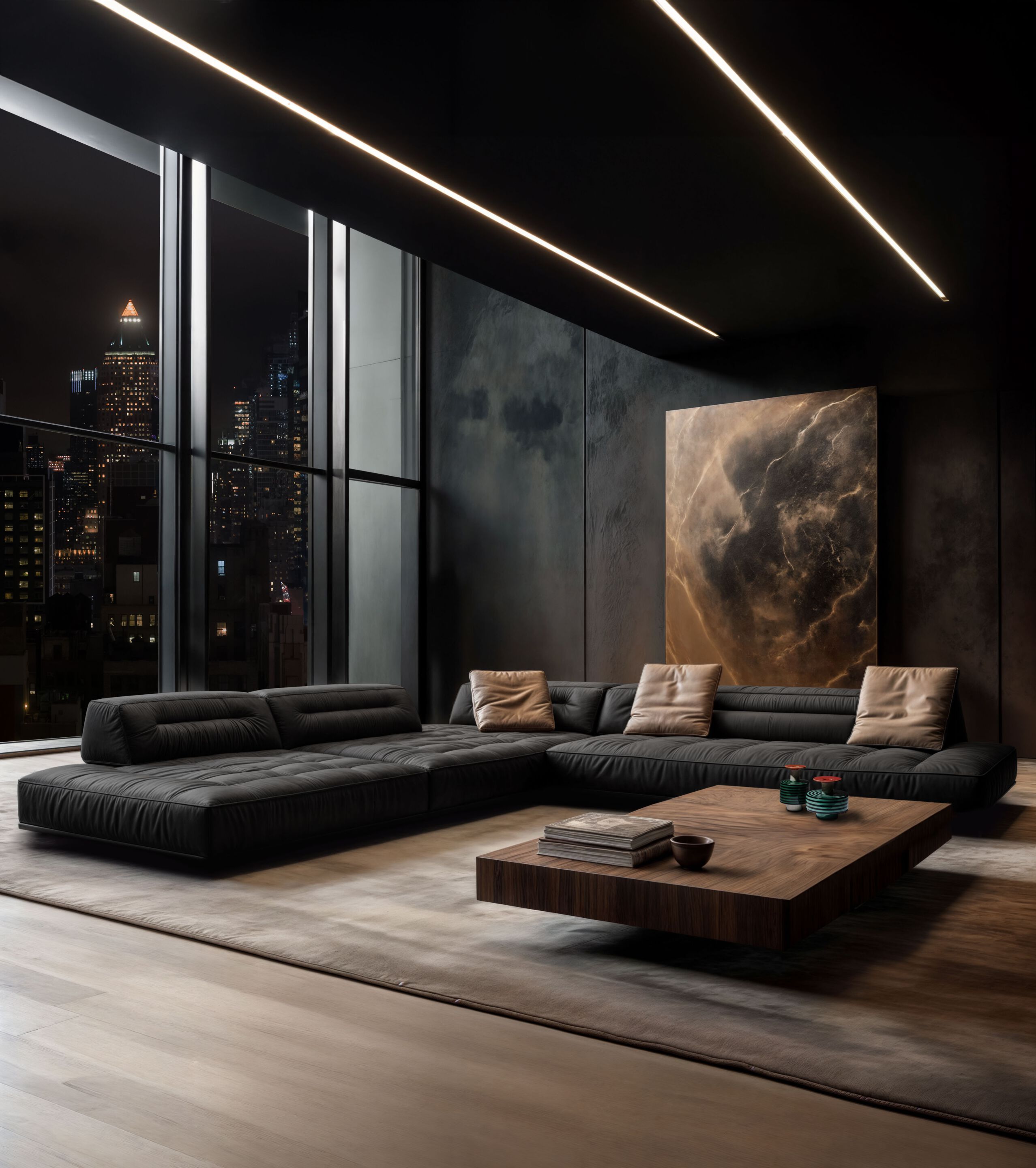 Секционный диван из ткани Wayne Enterprises Home Collection WE-031 ARCH-00147104 - Вид №3