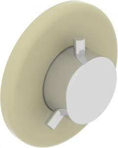 DEVCE2V16 Переключатель для душа/ванны 2 потока GSG CERAMIC