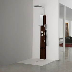 Душевая колонна термостатическая GLAMM 1 Novellini GLAMM цвета тик