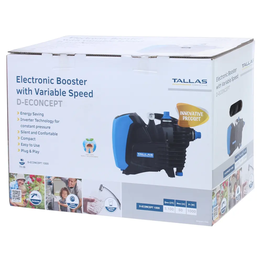 Насосная станция Tallas D-Econcept 5100 л/час 81967204 STLM-2124906  - Вид №5