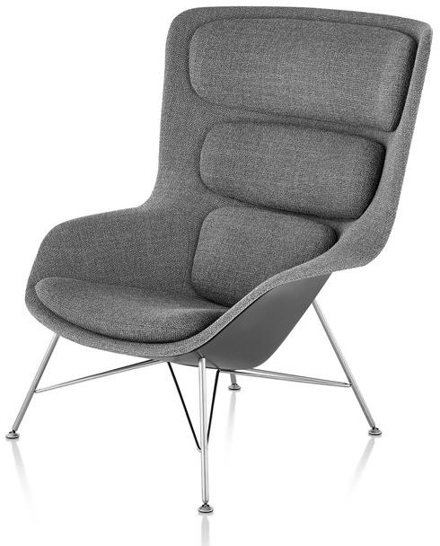 Herman Miller Кресло из ткани с высокой спинкой Striad sun-id-1348389 - Вид №1