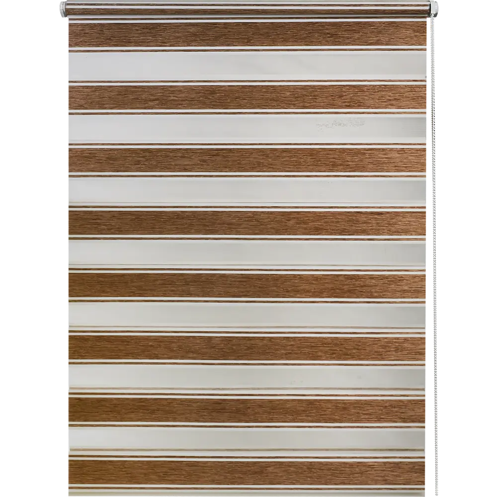 Штора рулонная день-ночь Дэли 70x160 см коричневая 84421731 STLM-2074453 MIAMOZA