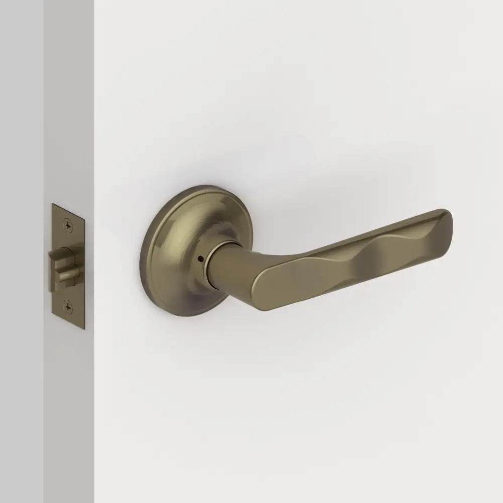 Комплект ручек-защелок 624/BL AB-P цвет бронза FUARO STLM-2150363 - Вид №7