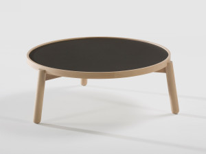 Круглый керамический журнальный столик