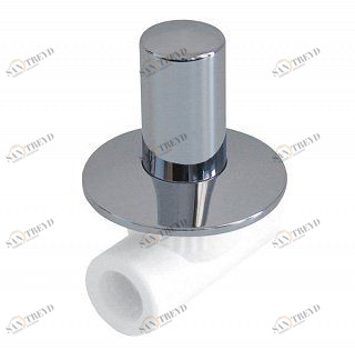 Вентиль KALDE под штукатурку хромированный прямой D25 3242VLE250000