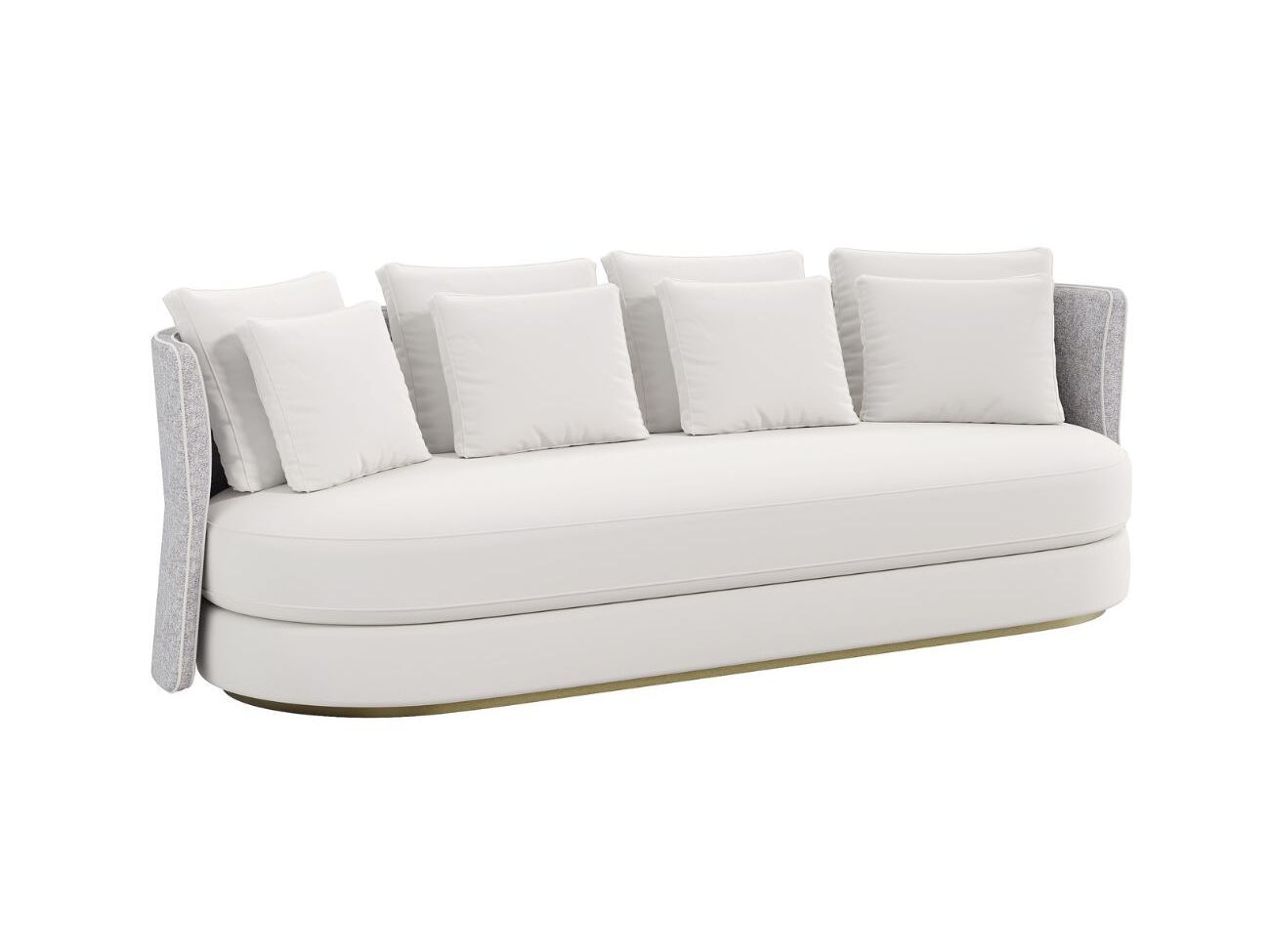 3-местный тканевый линейный диван Casa Magna Essence ARCH-00029603 - Вид №1