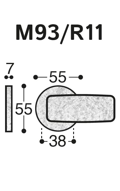 Бронзовая ручка на розетке GIARA ART DESIGN-BRONZE Langhe ARCH-00149567 - Вид №3
