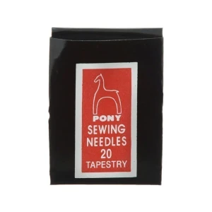 91383561 Иглы ручные для вышивания гобеленовые Tapestry с золотым ушком № 20 25 шт STLM-1065881
