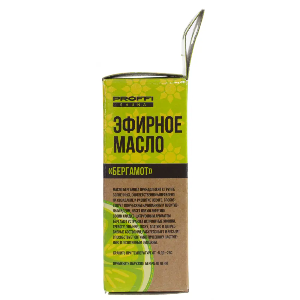 Масло эфирное для бани «Бергамот» 10 мл 18851508 STLM-2169864 PROFFI SAUNA  - Вид №3