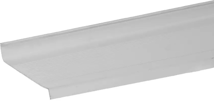 Santreyd Белый оконный отлив ПВХ 200 см с усиленной защитой 14017102