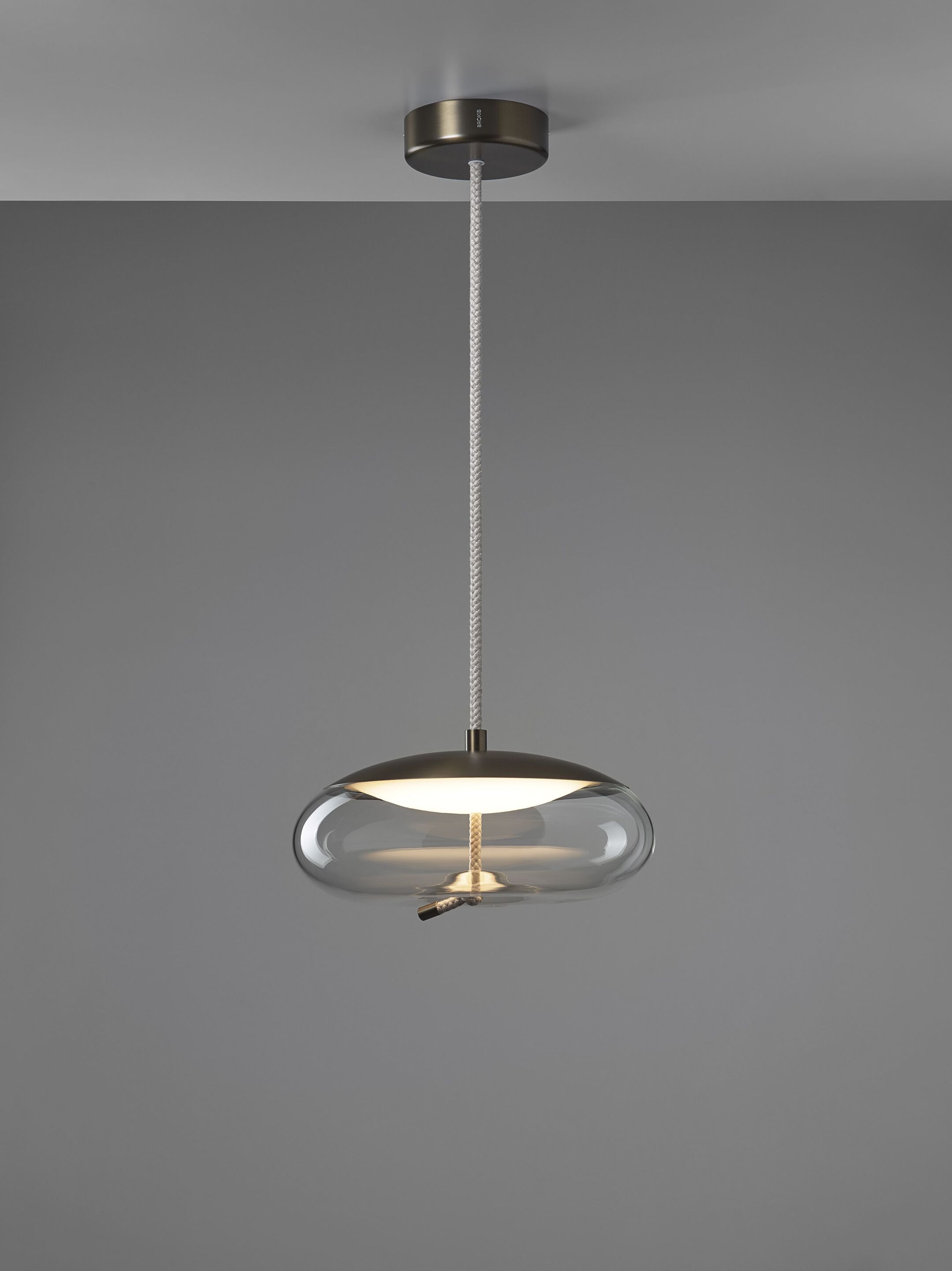 Выдувное стекло светодиодный подвесной светильник BROKIS Узел ARCH-00114866 - Вид №11