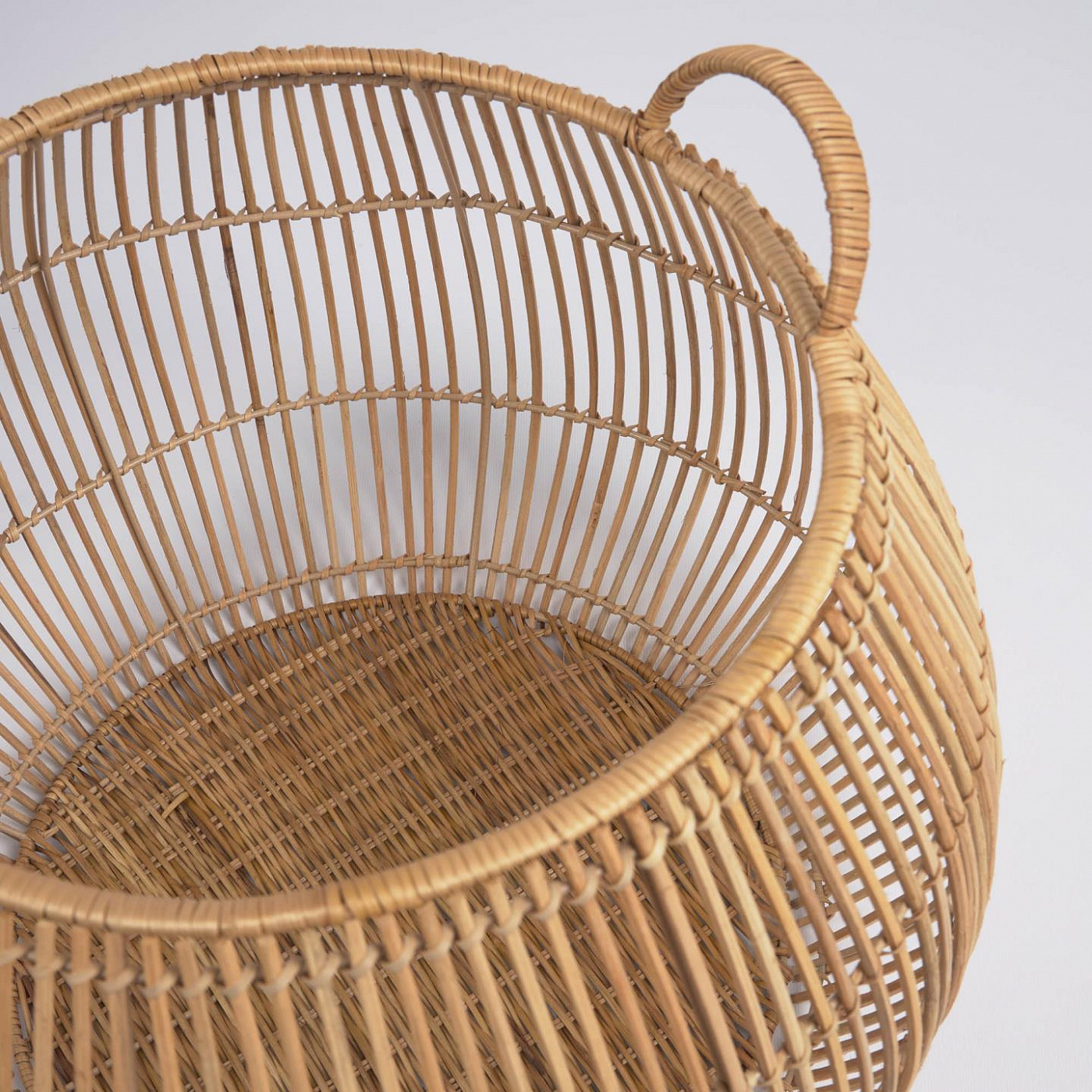 108745 Набор из 2 корзин из 100% ротанга с натуральной отделкой La Forma Daya 