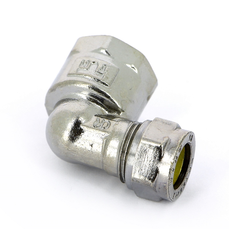 Угол обжим-В хромированный TIEMME 15х1/2" 1130055 - Вид №3