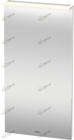XL749008585 X-Large Зеркало с подсветкой Белый глянцевый лак Duravit
