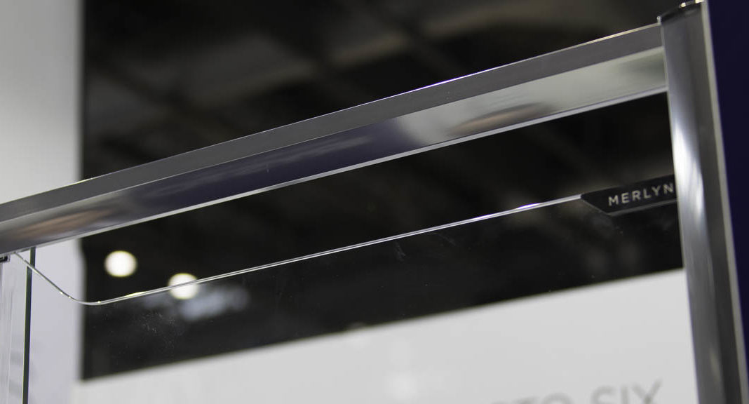 Дверь в нишу AR6SL160REC Merlyn Arysto Хромированный  - Вид №2