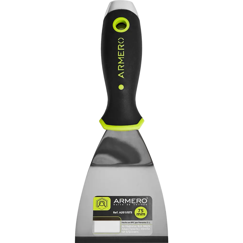 Шпатель-скребок Armero A201/075 75 мм, нержавеющая сталь STLM-2029287 - Вид №2
