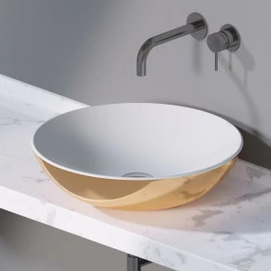 L241250 Накладная раковина на столешницу  круглая A. e T. Italia THIN
