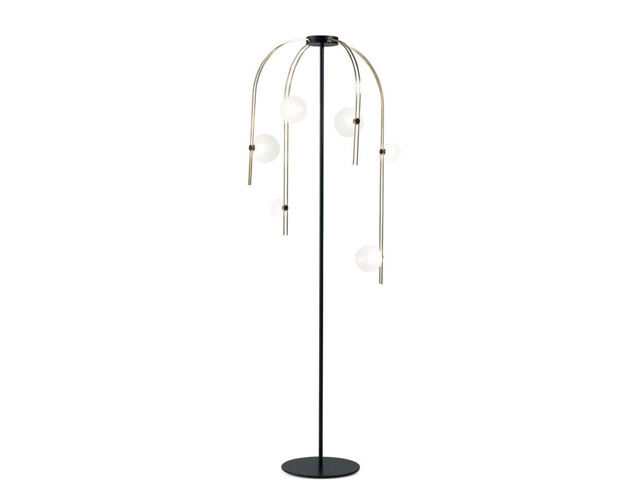 Латунь светодиодный торшер ROCHE BOBOIS Медуза ARCH-00099349