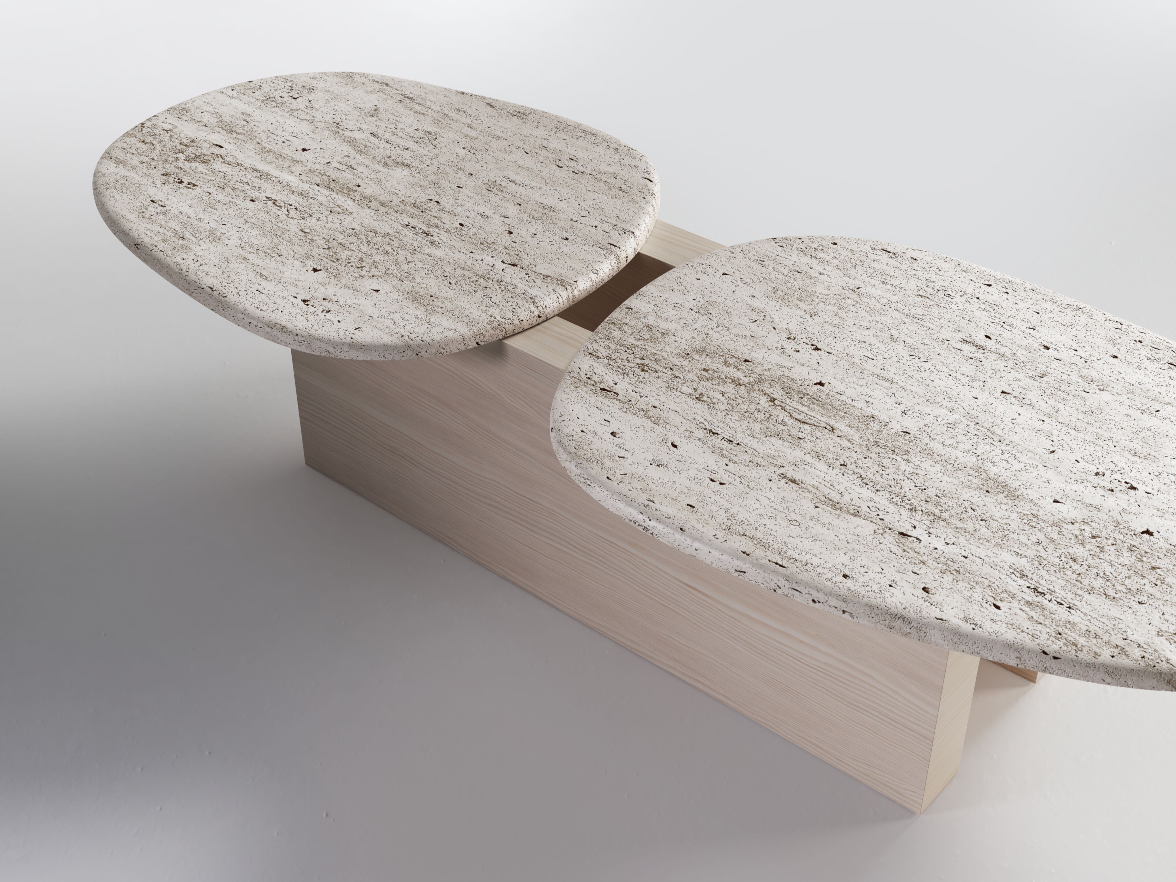 Низкий мраморный журнальный столик для гостиной Secolo TARAS ARCH-00104667 - Вид №4