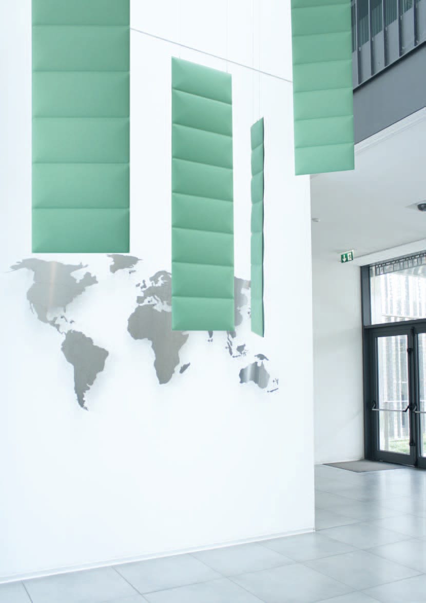 Акустическая панель из полиэфирного волокна Slalom ECOrange ARCH-00010597