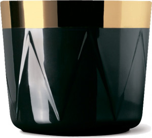 91592 Sieger by Furstenberg Кубок для игрист. вина Sieger by Furstenberg "Глоток золота.Тамбурин" 300мл (чёрный) Фарфор