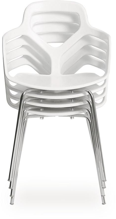 Desalto Штабелируемый стул из технополимера с подлокотниками sun-id-1499370 - Вид №1