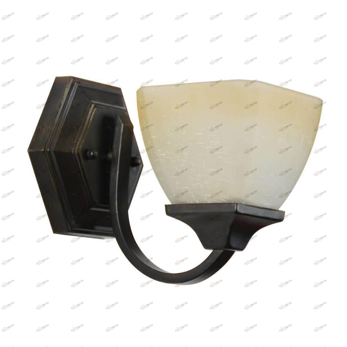 Бра со стеклянным плафоном бежевое "Замок" 249028401 MW-LIGHT ЗАМОК 00-3929442 Бежевый 