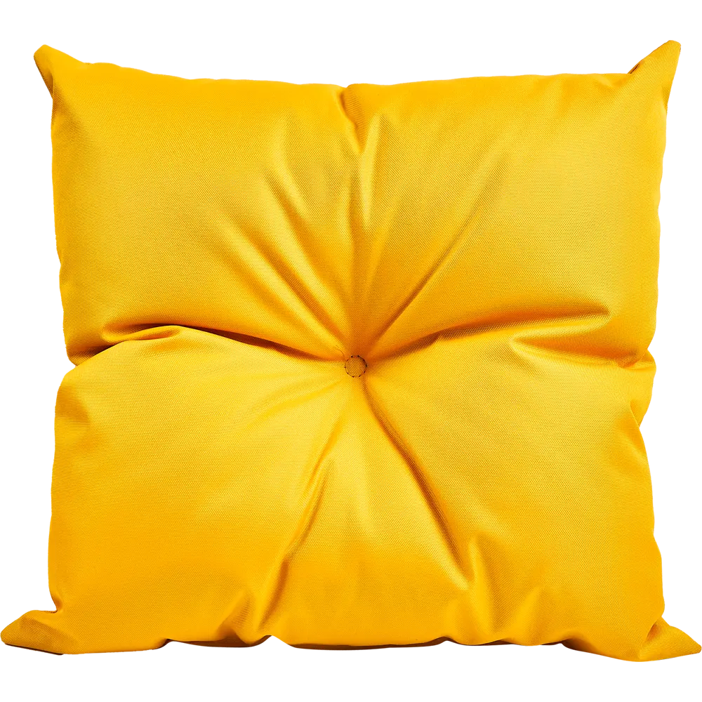 Подушка водоотталкивающая Linen Way 45x45 см цвет горчица STLM-2116835