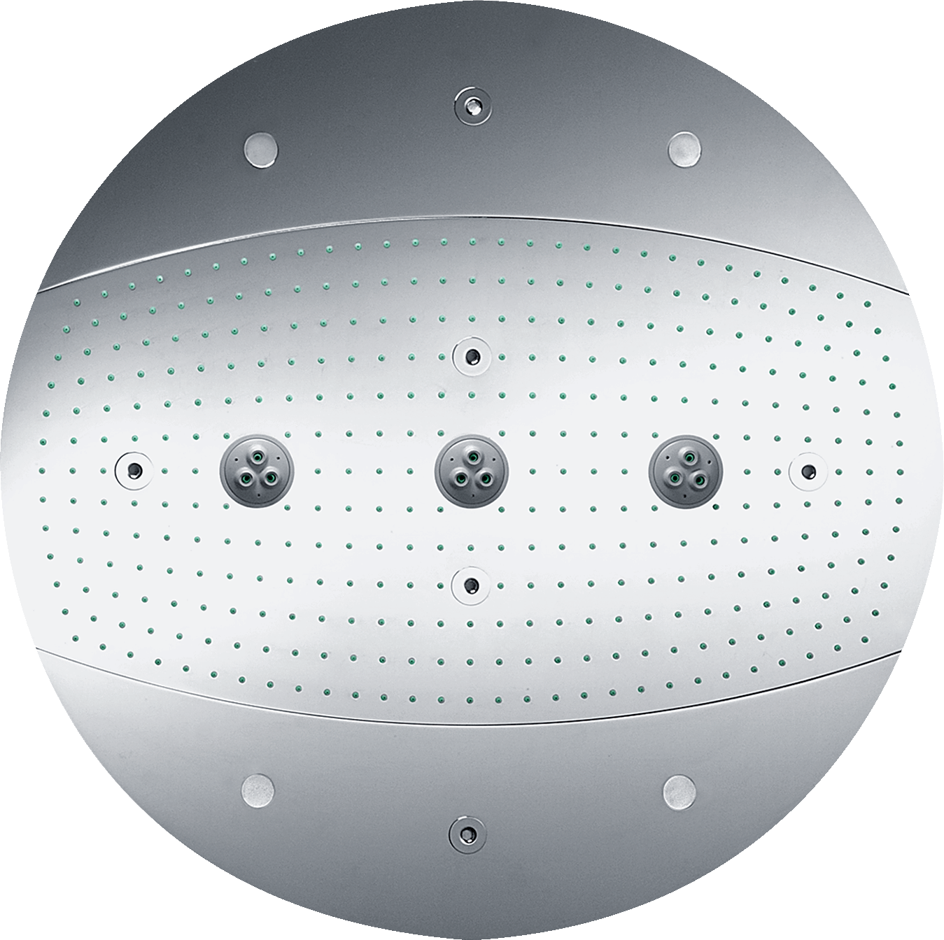 26117000 Raindance Rainmaker Верхний душ 600 3jet с освещением Hansgrohe 