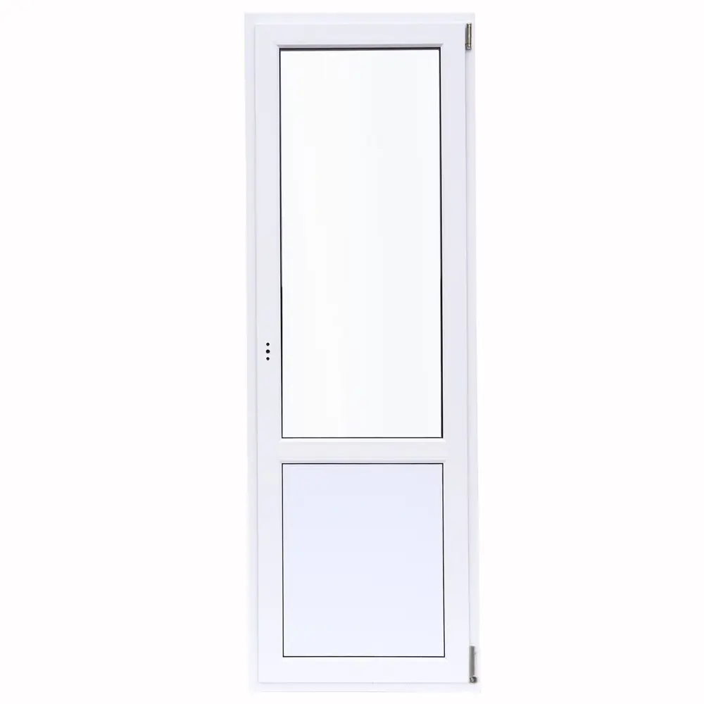 Балконная дверь ПВХ Deceuninck 2180x670 мм (ВxШ) правая поворотная двуxкамерный стеклопакет белый STLM-2156798 - Вид №1