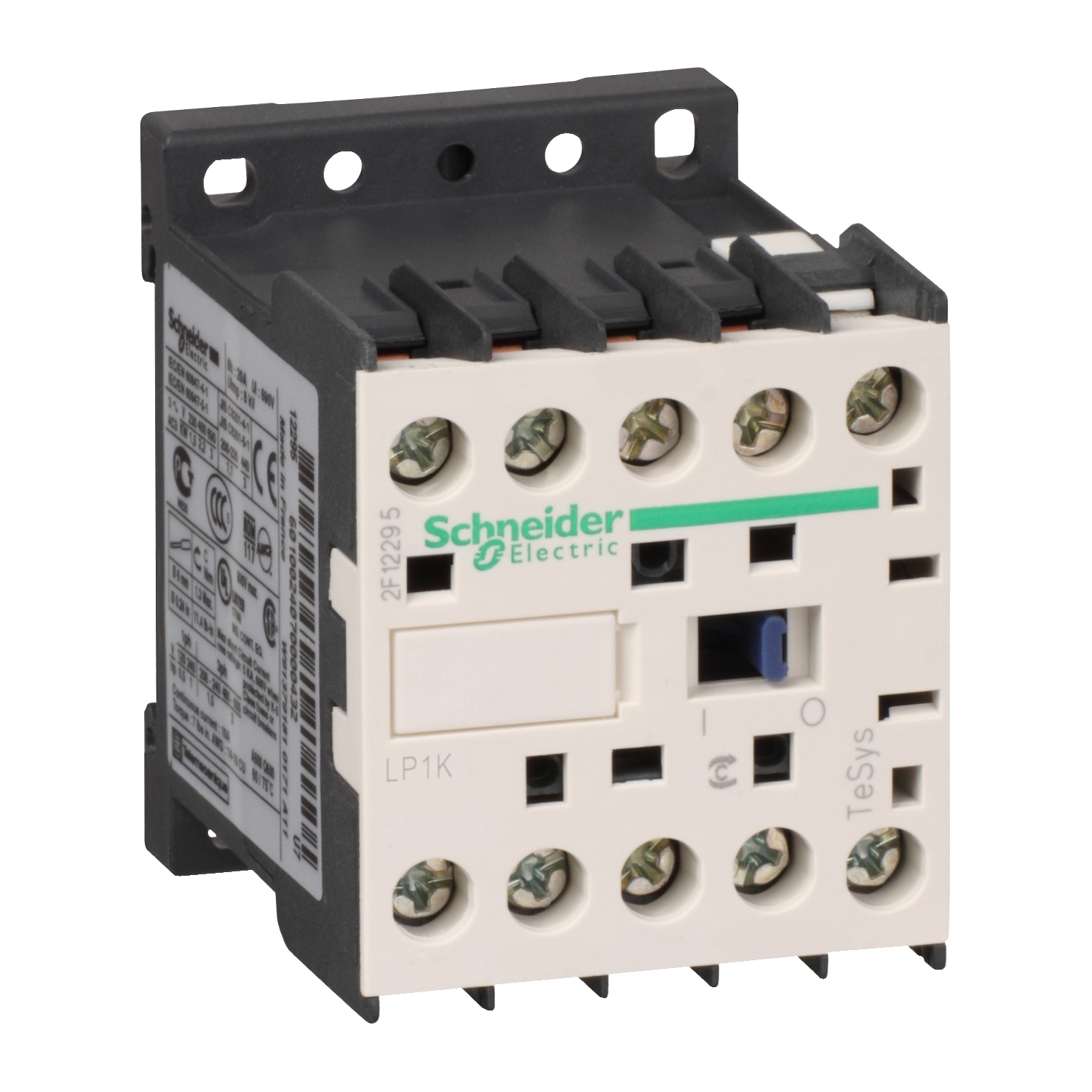 LP1K0910MD Контактор LP1K 3P 20А 400/220В DC 4кВт Schneider Electric TeSys 