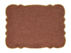 Прямоугольная льняная салфетка