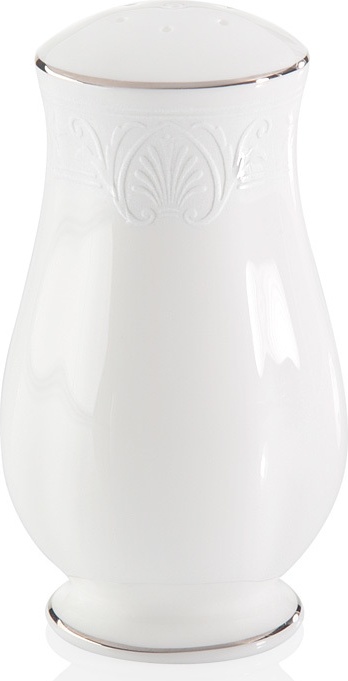 10538180 Lenox Солонка Lenox "Ханна,платиновый кант" 9,5см Фарфор костяной 