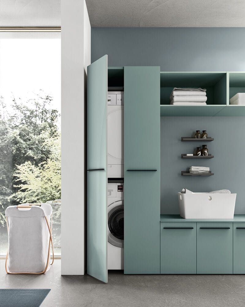 Деревянный шкаф для белья с распашными дверцами Gruppo Geromin магазин ARCH-00057344 - Вид №1